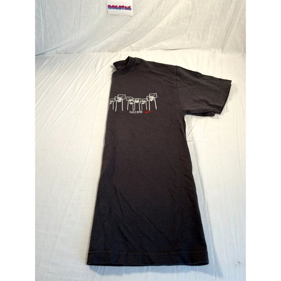 Vintage Nike Graphic Shirt Mens sz Large Gray Short Sleeve T-Shirt - Picture 6 of 6